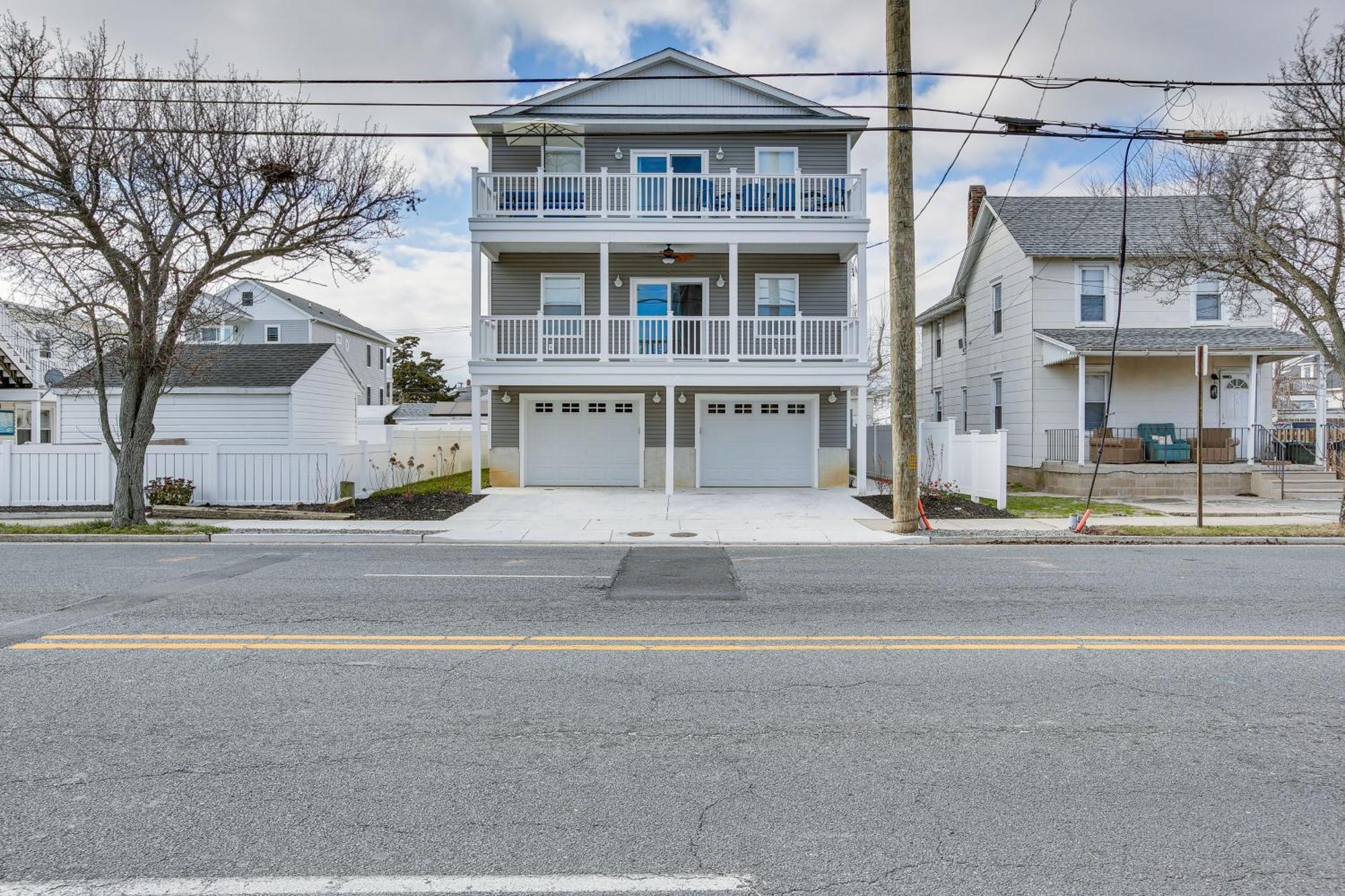 Spacious Wildwood Condo Walk To Beach! エクステリア 写真