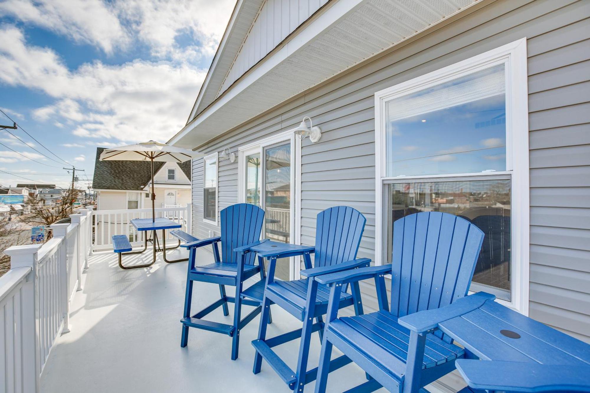 Spacious Wildwood Condo Walk To Beach! エクステリア 写真
